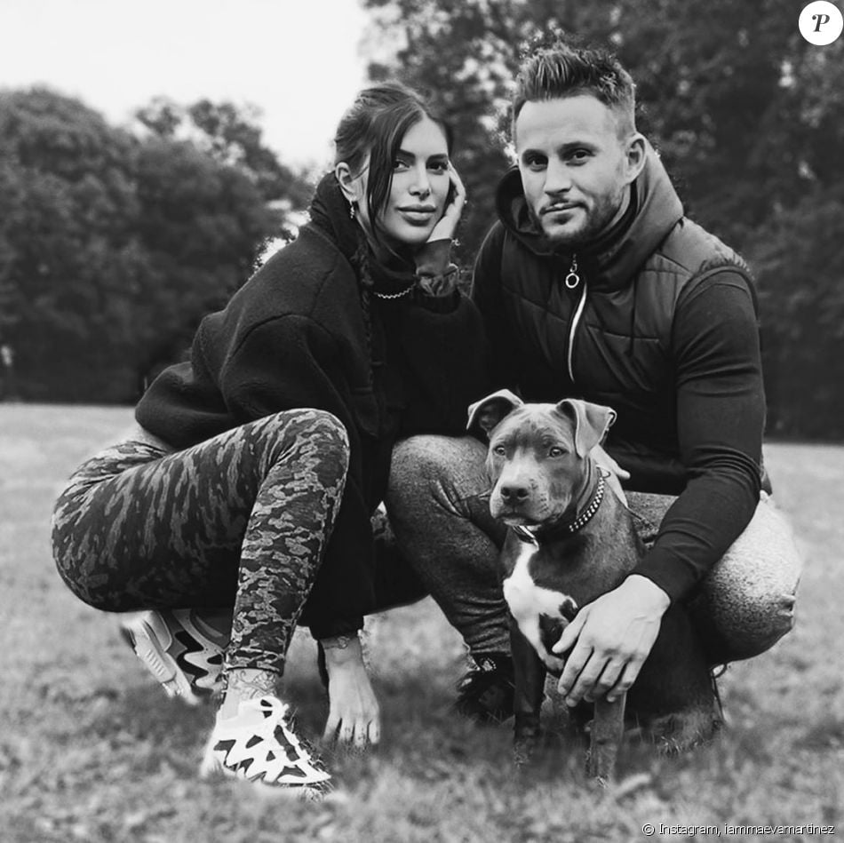 Maeva Martinez Et Son Mari Maeva Martinez et son fiancé Julien, photo Instagram du 1er octobre 2020 -  Purepeople