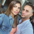 Maeva Martinez avec son fiancé Julien, le 12 juillet 2020, sur Instagram