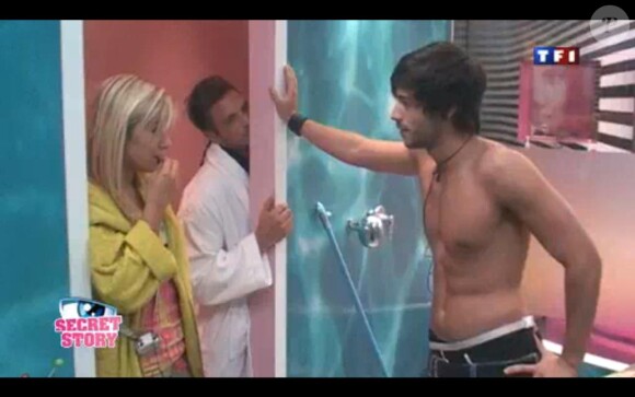 Robin Poujade dans "Secret Story 4", en 2010, sur TF1