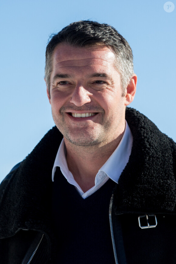 Arnaud Ducret - Photocall du film "Mine de rien" lors de la 23ème édition du festival international du film de comédie l'Alpe d'Huez. Le 16 janvier 2020 © Cyril Moreau / Bestimage