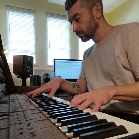 Le musicien et producteur Tepr, compagnon de Louise Bourgoin, sur Instagram en novembre 2018.