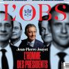 Couverture du numéro du 8 octobre 2020 de "L'Obs", avec Jean-Pierre Jouyet.