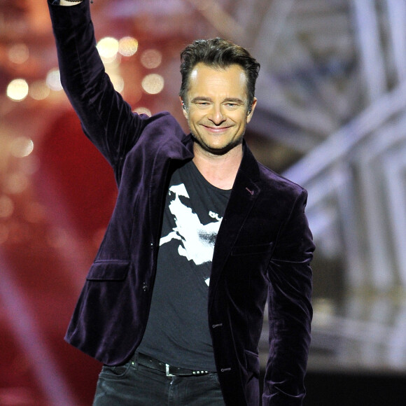 Exclusif - David Hallyday lors de l'enregistrement de l'émission "La Chanson de l'Année 2019" aux Arènes de Nîmes, le 16 mai 2019. L'émission sera diffusée sur TF1 le samedi 15 juin. © Guillaume Gaffiot/Bestimage