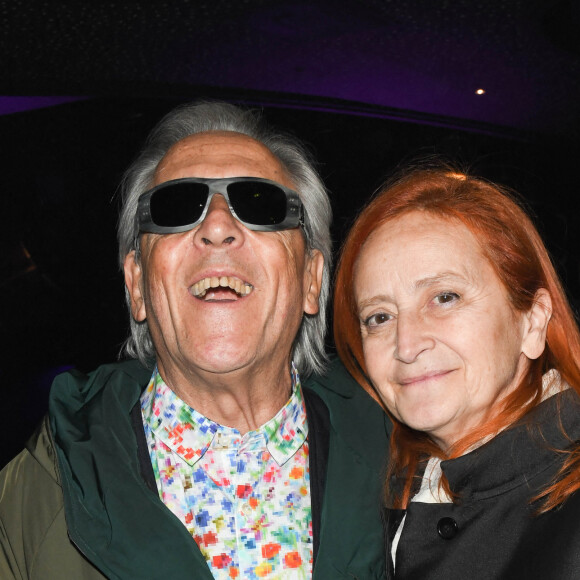 Exclusif - Gilbert Montagné et sa femme Nikole - People au concert de Dave à Bobino à Paris le 18 novembre 2019. © Coadic Guirec/Bestimage