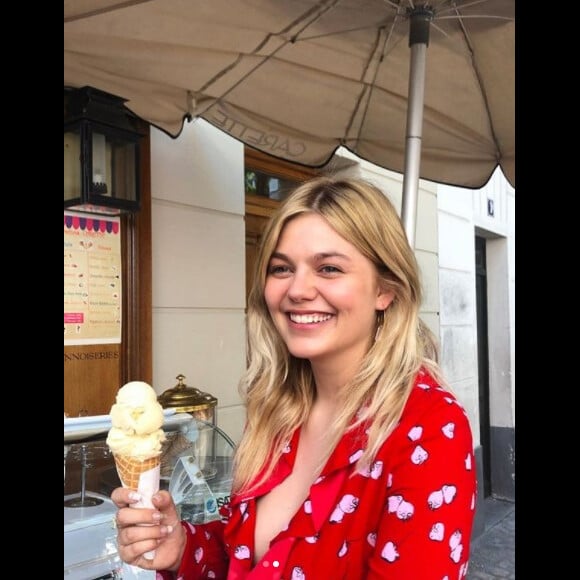 Louane sur Instagram.