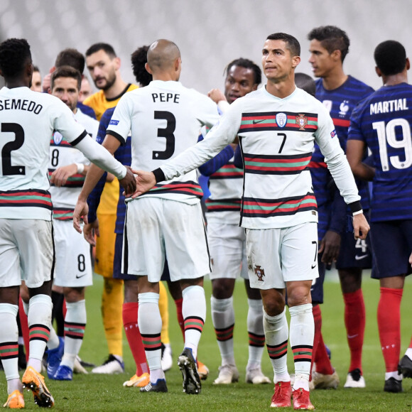 Cristiano Ronaldo - Match de football de ligue des Nations France / Portugal (0-0) au stade de France à Saint-Denis le 11 octobre 2020. © FEP / Panoramic / Bestimage