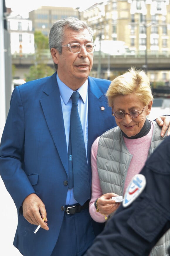 Patrick Balkany - Isabelle Balkany - Arrivées des époux Balkany au tribunal de Paris pour entendre la sentence concernant leur procès pour fraude fiscale le 13 septembre 2019.