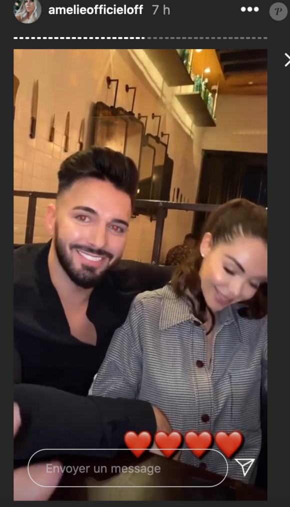 Amélie Neten passe la soirée à Dubaï avec Maeva Ghennam, Nabilla Benattia et Manon Marsault -Instagram