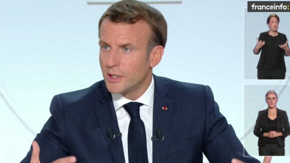 Emmanuel Macron annonce un couvre feu à cause du coronirus.