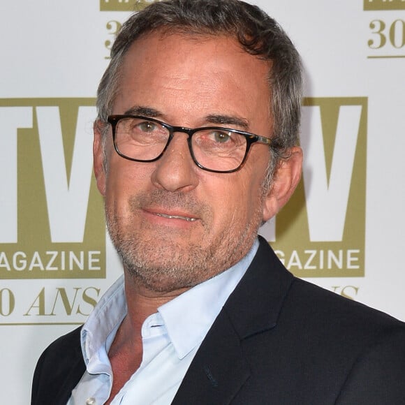 Exclusif - Christophe Dechavanne - Soirée d'anniversaire des 30 ans de TV Magazine au Pavillon des Champs-Elysées à Paris le 17 octobre 2017. © Coadic Guirec/Bestimage