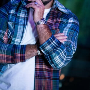 Kendji Girac lors de la 32e édition du Télévie, l'opération de récolte de dons de RTL Belgium au profit du Fonds de la recherche scientifique (FNRS) pour aider la lutte contre la leucémie et le cancer. Belgique, Bruxelles, le 19 septembre 2020.
