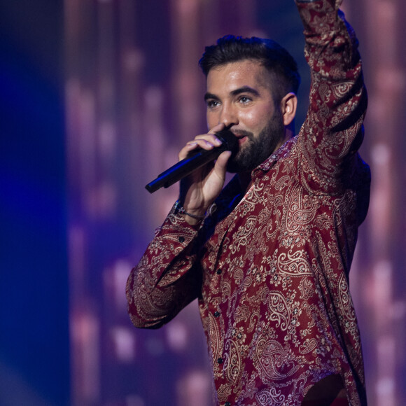 Exclusif - Kendji Girac - 3e édition de l'émission "Psychodon, Unis face aux maladies psychiques" à l'Olympia à Paris et diffusée sur C8 le 6 octobre 2020. © Pierre Perusseau / Bestimage 