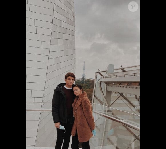 Annily Chatelain et son amoureux sur Instagram. Le 17 octobre 2020.
