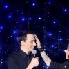 Exclusif - Grégoire Lyonnet et sa femme Alizée - Tournage de l'émission "Tous au Moulin Rouge pour le Sidaction" au Moulin Rouge à Paris le 20 mars. © Cyril Moreau - Dominique Jacovides / Bestimage
