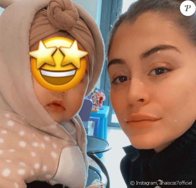 Anaïs Camizuli avec sa fille Kessi sur Instagram