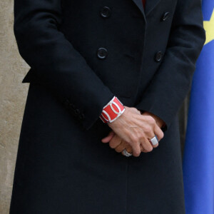 Brigitte Macron accueille son homologue mexicaine, la première Dame Beatriz Gutierrez Muller à l'Elysée. Paris, le 8 octobre 2020. © Jacques Witt / Pool / Bestimage 