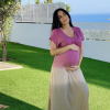 Kenza Farah, enceinte de son premier enfant.