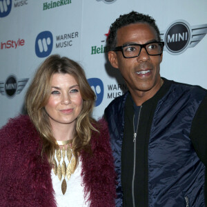 Naissance - Ellen Pompéo maman pour la troisième fois d'un petit garçon prénommé Eli Christopher - Ellen Pompeo, Chris Ivery - Soiree Warner Music Group's Grammy Celebration 2013 au Chateau Marmont le 10/02/2013