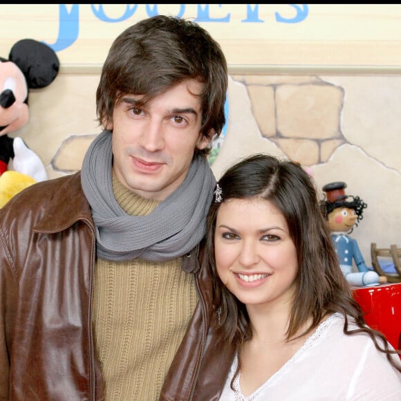 Archives - Mathieu Johann et Lucie Bernardoni à la première du film "Chicken Little" à Eurodisney. © Guillaume Gaffiot / Bestimage