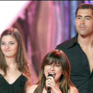 Radia, Sofiane et Lucie de la Star Academy - Cérémonie de Miss France 2005.