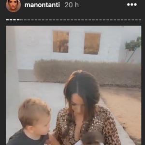 Manon Marsault et Julien Tanti se filment dans un centre pour animaux sauvages - Instagram, 24 octobre 2020
