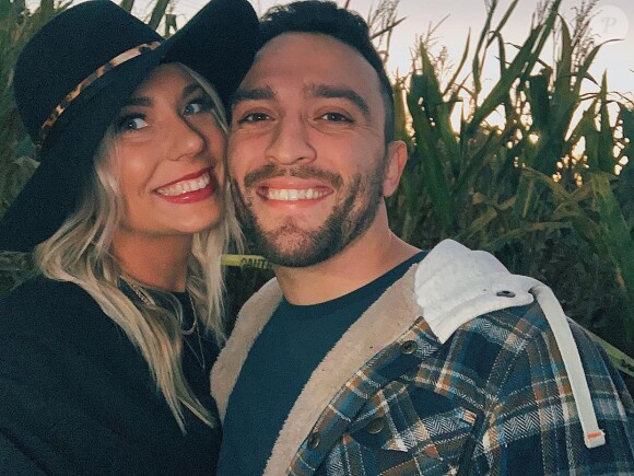 Mark Cuevas et sa compagne Aubrey Rainey sur Instagram. Le 22 octobre 2020.