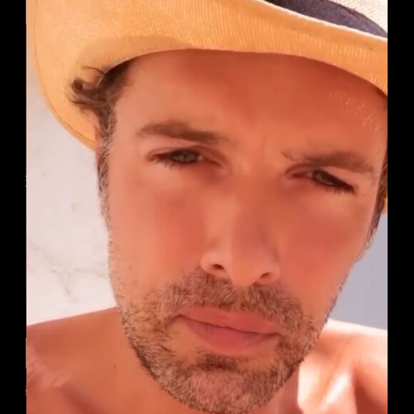 Nicolas Bedos parodie les influenceurs, sur Instagram, le 9 août 2020.