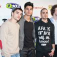 The Wanted - Jay McGuiness, Max George, Siva Kaneswaran, Nathan Sykes et Tom Parker, le 04/12/2010 - Londres