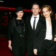  Virginie Ledoyen, Gad Elmaleh et Kristin Scott-Thomas - Avant-première du film "La doublure" au cinéma Gaumont Champs-Elysées. 