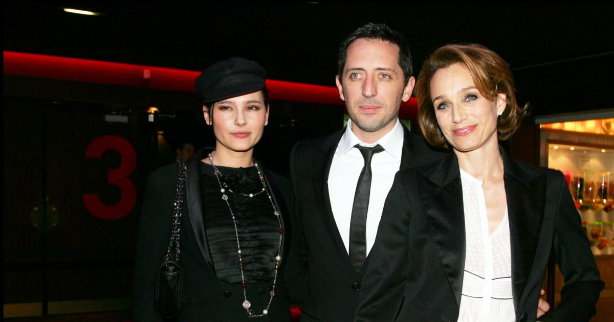 Kristin Scott Thomas Et Son Nouveau Compagnon Virginie Ledoyen, Gad Elmaleh et Kristin Scott-Thomas - Avant-première