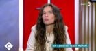 Maïwenn sur le plateau de C à vous (France 5), afin d'assurer la promotion de son nouveau film, "ADN".
