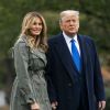 Donald J. Trump et Melania Trump quitte la Maison Blanche. @Jim Lo Scalzo