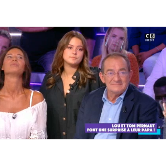 Jean-Pierre Pernaut surpris par ses enfants dans "Touche pas à mon poste" lundi 21 septembre 2020, C8