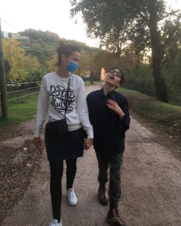 Eglantine Éméyé obligée de se séparer de son fils handicapé pour le reconfinement - Instagram