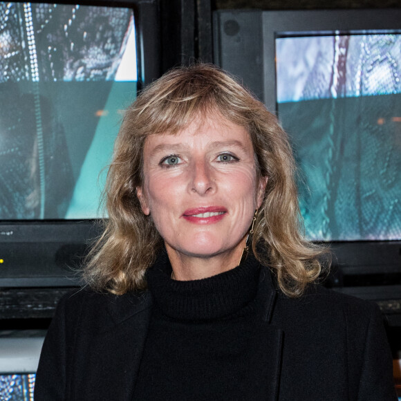 Exclusif - Karin Viard lors de la soirée de lancement du It bag 1440 IKKS à l'hôtel Amour à Paris., le 22 octobre 2020 © Cyril Moreau / Bestimage