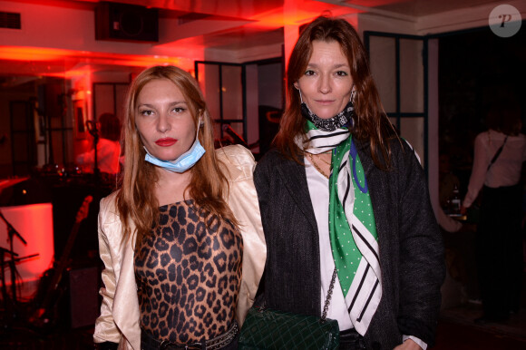 Exclusif - Joséphine de La Baume, Audrey Marnay lors de la soirée de lancement du It bag 1440 IKKS à l'hôtel Amour à Paris., le 22 octobre 2020 © Cyril Moreau / Bestimage