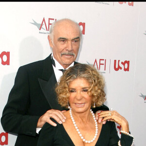 Sean Connery avec sa femme Micheline Roquebrune en juin 2006.