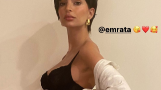 Emily Ratajkowski : Enceinte, elle s'inspire de Demi Moore pour Halloween