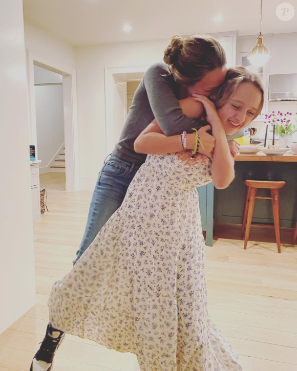 Jennifer Meyer et sa fille aînée Ruby en septembre 2020.