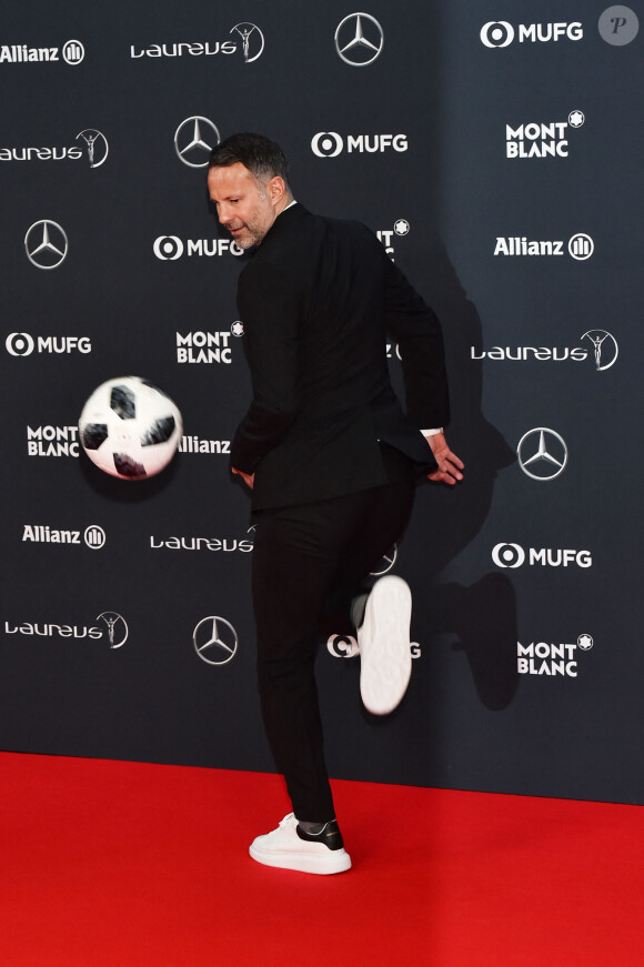 Ryan Giggs lors du photocall des Laureus World Sports Awards 2018 au Sporting Monte-Carlo à Monaco le 27 février 2018. © Bruno Bebert / Bestimage 