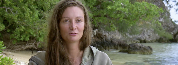 Alexandra dans "Koh-Lanta, Les 4 Terres" sur TF1.