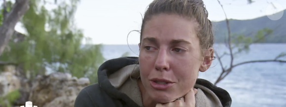 Alix dans "Koh-Lanta, Les 4 Terres" sur TF1.