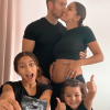 Wafa a annoncé être enceinte de son troisième enfant mois d'un mois après son mariage avec Olivier.