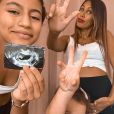 Wafa enceinte aux côtés de ses filles Manel et Jenna, Instagram, le 2 novembre 2020