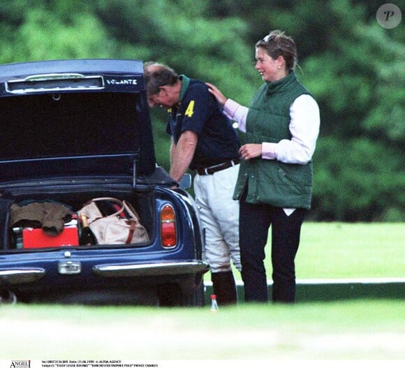 Le prince Charles et Tiggy Legge-Bourke en 1999.