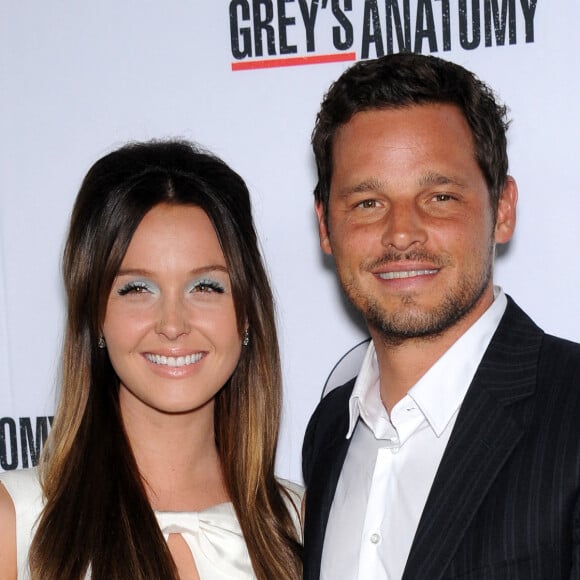 Camilla Luddington & Justin Chambers - Soirée du 200e épisode de "Grey's Anatomy" a Hollywood, le 28 septembre 2013.