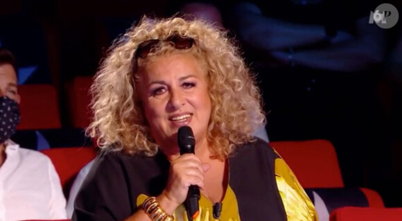 Marianne James dans l'émission "La France a un incroyable talent" sur M6. Le 3 novembre 2020.