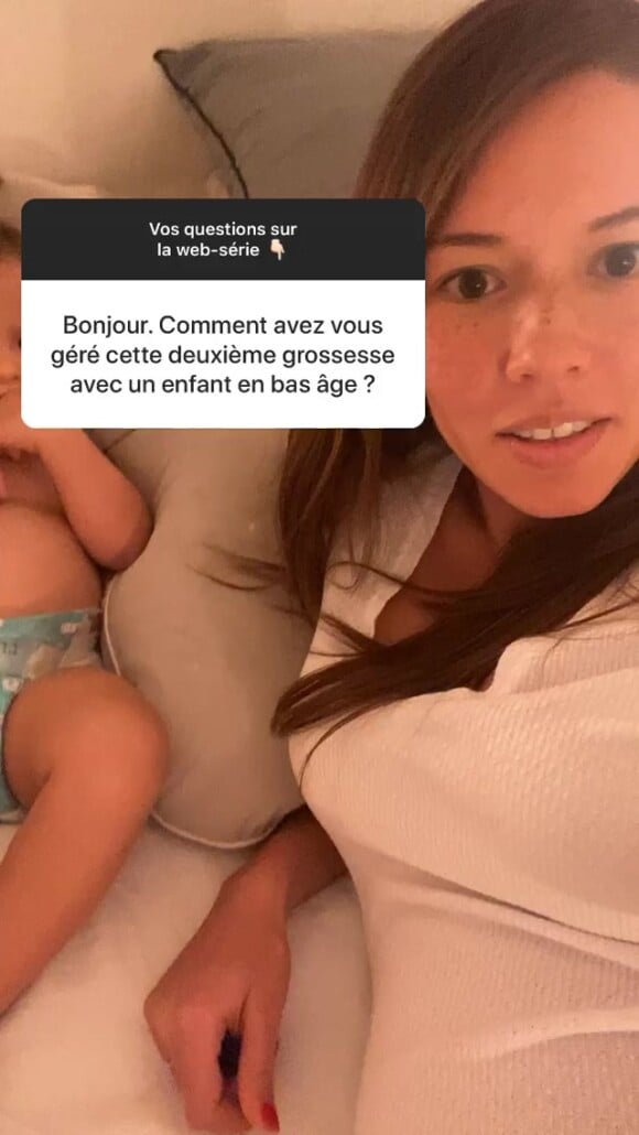 Emilie Broussouloux et sa fille Jeanne sur Instagram, le 5 novembre 2020.