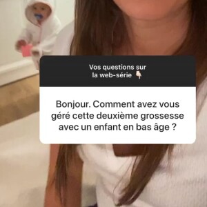 Emilie Broussouloux et sa fille Jeanne sur Instagram, le 5 novembre 2020.