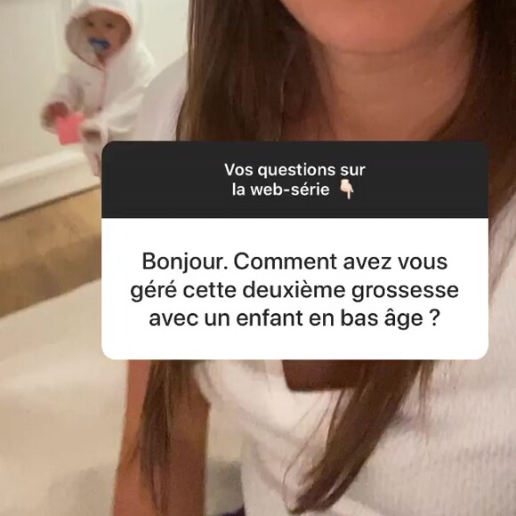 Emilie Broussouloux et sa fille Jeanne sur Instagram, le 5 novembre 2020.
